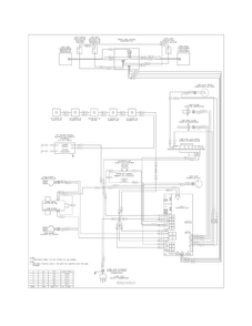 Wiring Diagram Diagram and Parts List for FPGF3077QFA  Frigidaire Range