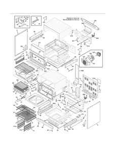 Part Location Diagram of 318943400 Frigidaire FLUE