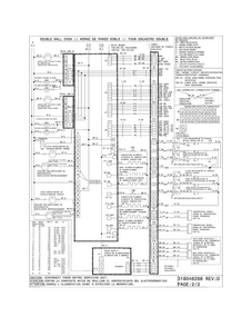 Wiring Diagram Diagram and Parts List for E30EW8CGPS7  Electrolux Wall Oven