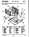 UNIT PARTS Diagram and Parts List for WAC083S7A1  Frigidaire Air Conditioner