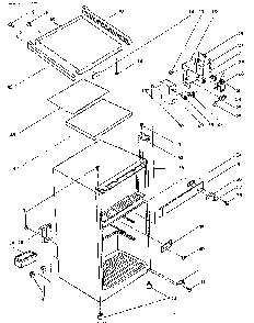 Part Location Diagram of 300531 Whirlpool THUMB STUD