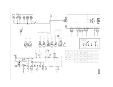 Wiring Diagram Diagram and Parts List for FGID2474QF7B  Frigidaire Dishwasher