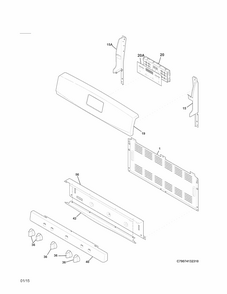 Part Location Diagram of 316903004 Frigidaire INSTALLATION INSTRU