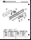 Part Location Diagram of 318T015P01 Frigidaire INDICATOR