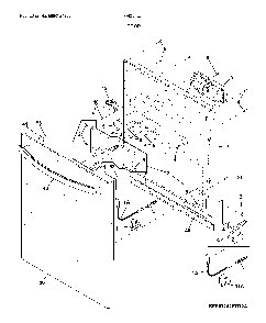 Door Diagram and Parts List for FFID2426TB3A  Frigidaire Dishwasher