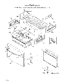Freezer door Diagram and Parts List for 25370447411  Kenmore Refrigerator