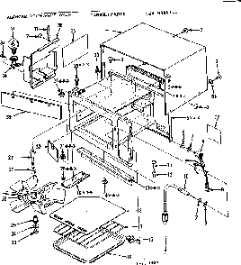 Part Location Diagram of 11264 Maytag Cook book