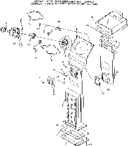 Combustion chamber Diagram and Parts List for 867736121  Frigidaire Furnace
