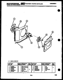 CABINET PARTS Diagram and Parts List for AH074K7T2  Frigidaire Air Conditioner