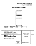 COVER Diagram and Parts List for FLGB43RGS3  Frigidaire Washer Dryer Combo