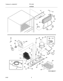 SYSTEM Diagram and Parts List for FRT1S6ESK3  Frigidaire Refrigerator