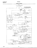 WIRING SCHEMATIC Diagram and Parts List for FRS20ZGJB2  Frigidaire Refrigerator