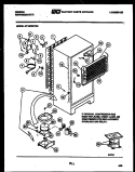 SYSTEM AND AUTOMATIC DEFROST PARTS Diagram and Parts List for RT19F8WT3D  Gibson Refrigerator