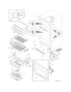 Part Location Diagram of 5304496697 Frigidaire COVER