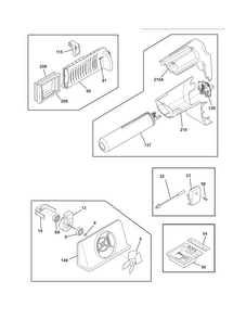 Controls Diagram and Parts List for FPUS2698LF2  Frigidaire Refrigerator