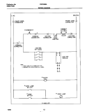 WIRING DIAGRAM Diagram and Parts List for FGF333BADC  Frigidaire Range