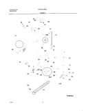 CABINET Diagram and Parts List for FRS26ZNJSB2  Frigidaire Refrigerator