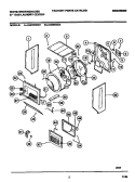 DRYER - CABINET, DRUM, HEATER Diagram and Parts List for LG400SXD2  Frigidaire Washer Dryer Combo