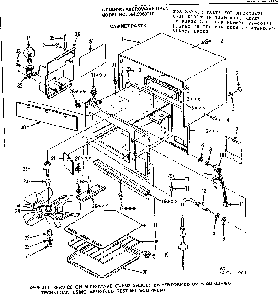 Part Location Diagram of 11241 Maytag Stirrer fan