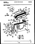 CHEST FREEZER PARTS Diagram and Parts List for FFC20M5AW2  Frigidaire Freezer