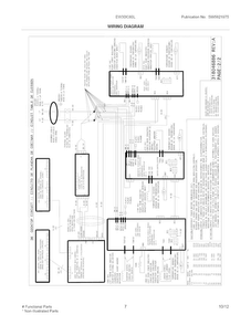 Wiring Diagram Diagram and Parts List for EW30IC60LS1  Electrolux Cooktop