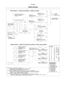 Wiring Diagram Diagram and Parts List for 79032609316  Kenmore Range