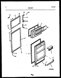 Part Location Diagram of 5303272495 Frigidaire GRIP-HANDLE
