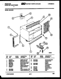 Part Location Diagram of 08013630 Frigidaire FRAME (Right Hand)