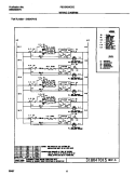 WIRING DIAGRAM Diagram and Parts List for FEC6X9XCCE  Frigidaire Cooktop