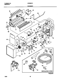 ICE MAKER Diagram and Parts List for GRS26ZRHW2  Gibson Refrigerator