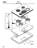 Part Location Diagram of 5303297142 Frigidaire ELEMENT-SURFACE