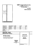 COVER Diagram and Parts List for FRS23KF7AB7  Frigidaire Refrigerator