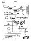 WIRING DIAGRAM Diagram and Parts List for FEF389CESA  Frigidaire Range