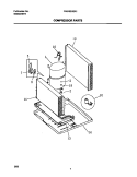 Part Location Diagram of 309634101 Frigidaire EVAPORATOR