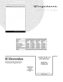 COVER Diagram and Parts List for FDB955SDS0  Frigidaire Dishwasher