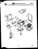 BODY PARTS Diagram and Parts List for 31-3647-66-02  Tappan Range