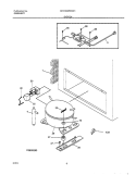 SYSTEM Diagram and Parts List for CFC13M7HW1  Uni Freezer