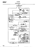 WIRING DIAGRAM Diagram and Parts List for FRS24WRCD3  Frigidaire Refrigerator