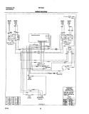WIRING DIAGRAM Diagram and Parts List for FEF355AWF  Frigidaire Range