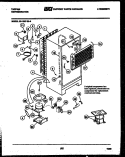 SYSTEM AND AUTOMATIC DEFROST PARTS Diagram and Parts List for 95-1587-45-04  Tappan Refrigerator