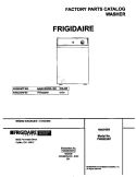 COVER Diagram and Parts List for FWS223RFS0  Frigidaire Washer