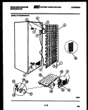 SYSTEM AND AUTOMATIC DEFROST PARTS Diagram and Parts List for RT175GLH3  Frigidaire Refrigerator