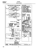 WIRING DIAGRAM Diagram and Parts List for FEFD65BHDE  Frigidaire Range