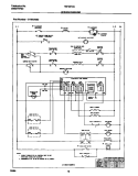 WIRING DIAGRAM Diagram and Parts List for TEF387CCTA  Tappan Range