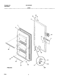 Part Location Diagram of 216527619 Frigidaire PANEL-INNER DOOR