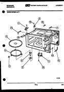 BODY PARTS Diagram and Parts List for MCT590L1  Frigidaire Microwave