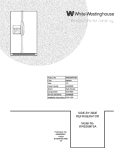 COVER Diagram and Parts List for WRS26MF5ASO  Crosley Refrigerator