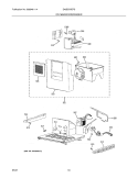 ICE MAKER / DISPENSER Diagram and Parts List for E42BS75EPS  Electrolux Refrigerator