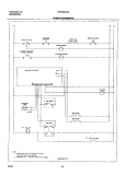 WIRING SCHEMATIC Diagram and Parts List for FEF366CCA  Frigidaire Range