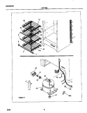 SYSTEM Diagram and Parts List for MFU12M0GW0  Frigidaire Freezer